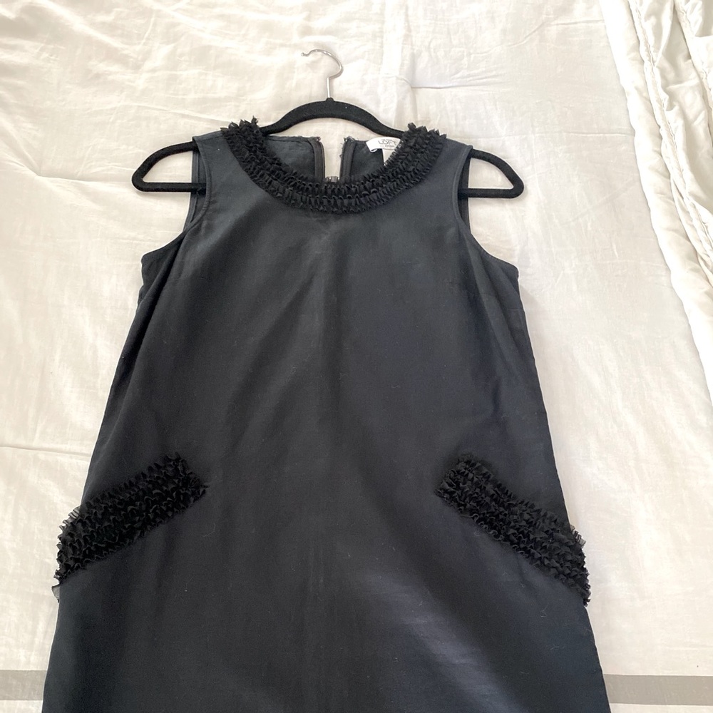 Ann Taylor loft black dress